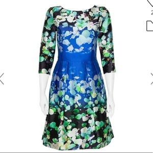Oscar De La Renta Floral Dress